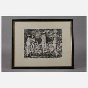 Ludwig von Hofmann, Beim Baden