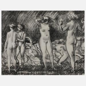 Ludwig von Hofmann, Beim Baden