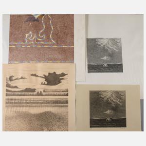 Udo Kaller, Konvolut Lithographien