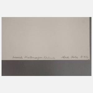 Prof. Friedrich Kallmorgen, Nächtliche Straße