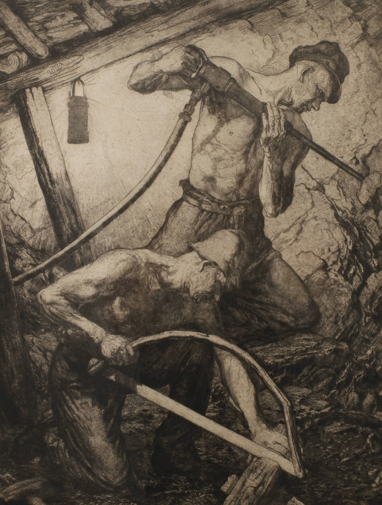 Hermann Kätelhön, Unter Tage