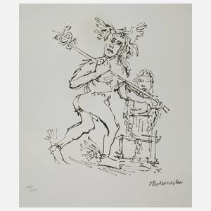 Prof. Oskar Kokoschka, Merkur