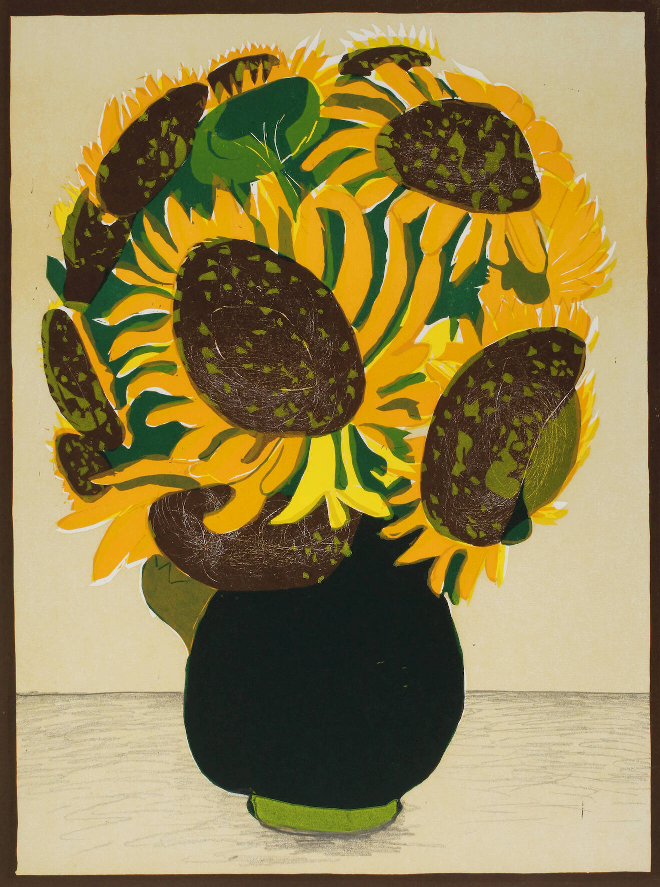 Kurt Mühlenhaupt, "Sonnenblumen"