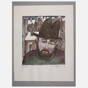 Kurt Mühlenhaupt, Graphik, Buch und Schallplatte