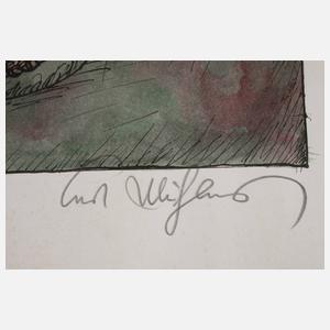 Kurt Mühlenhaupt, Graphik, Buch und Schallplatte