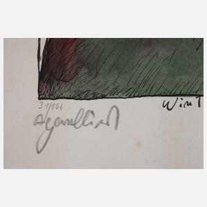 Kurt Mühlenhaupt, Graphik, Buch und Schallplatte