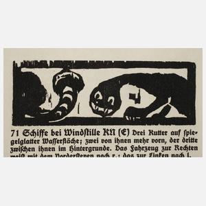 Prof. Emil Nolde, Zwei Fabeltiere