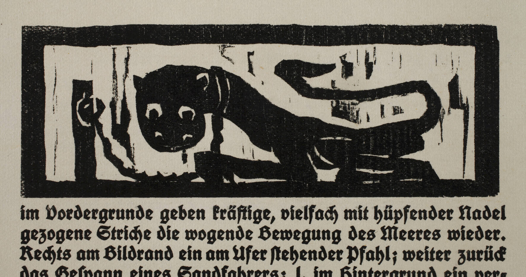 Prof. Emil Nolde, Kettenhund