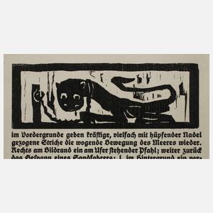 Prof. Emil Nolde, Kettenhund