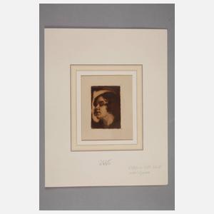 Prof. Emil Orlik "Bildnis Paula A. ..."