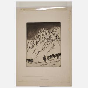 Prof. Emil Orlik, Zwei Graphiken