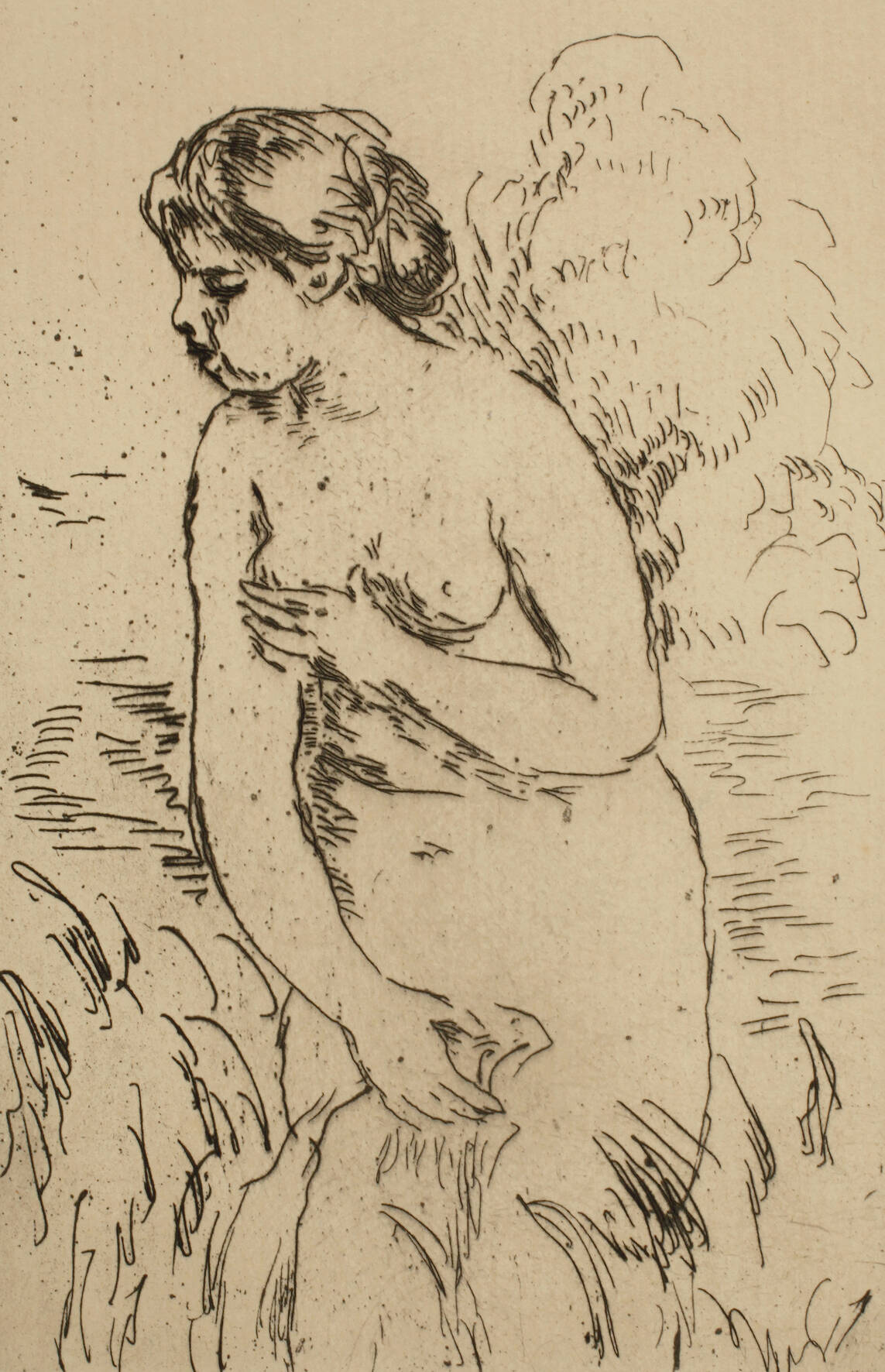 Pierre-Auguste Renoir, "Baigneuse"