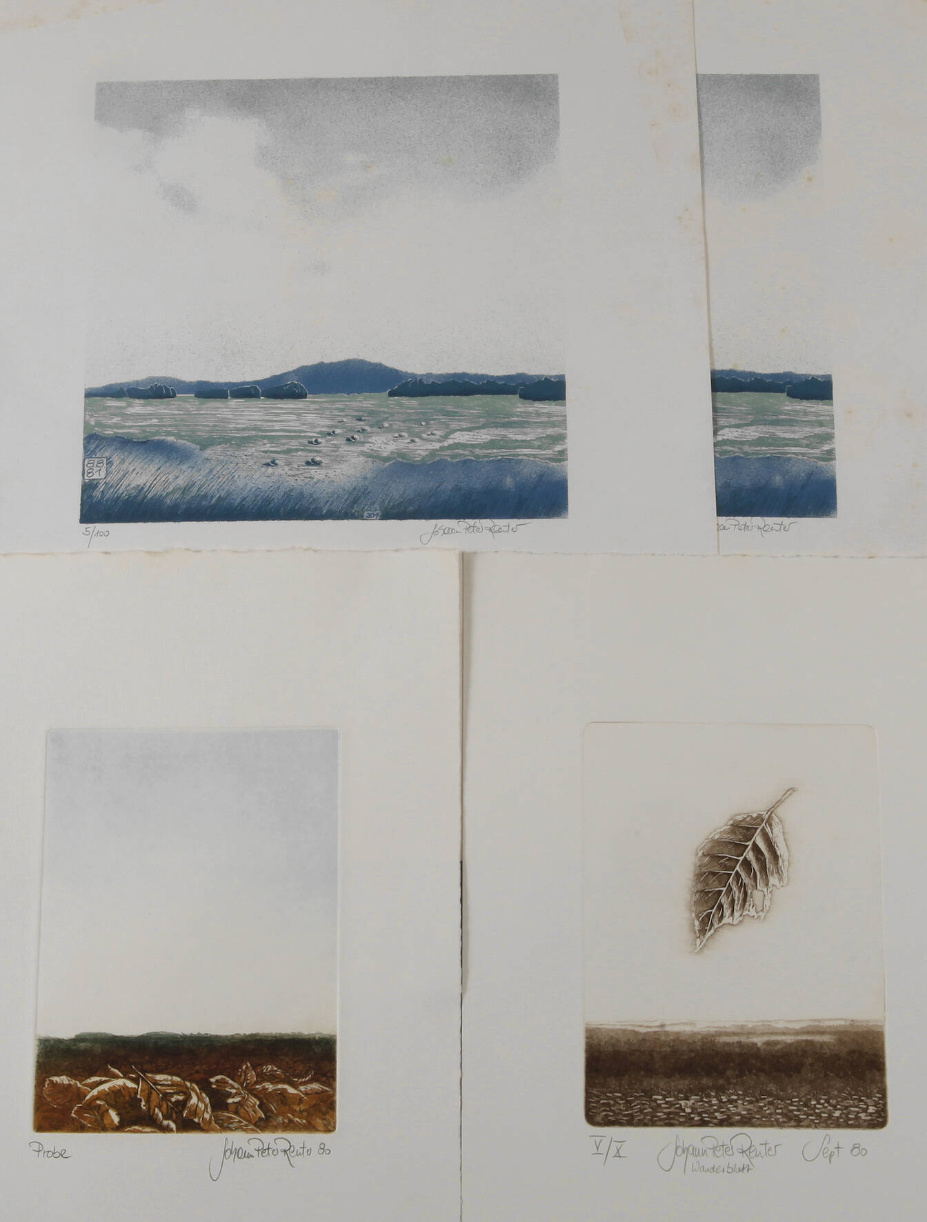 Johann Peter Reuter, Graphikkonvolut