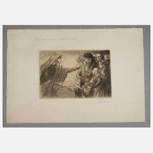Théophile Steinlen, "Le secours national"