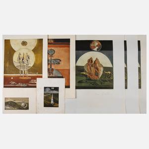 Ilse Willers, Konvolut Farbradierungen