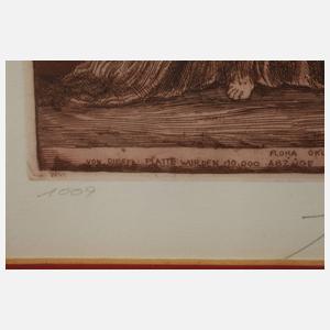 Prof. Ernst Fuchs, "Flora Okuli"