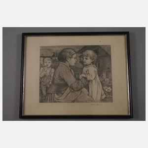 Prof. Hans Thoma, Konvolut Radierungen