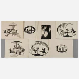 Sammlung Scherenschnitte