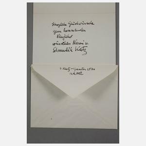 Shmuel Katz, Buch mit Briefwechsel