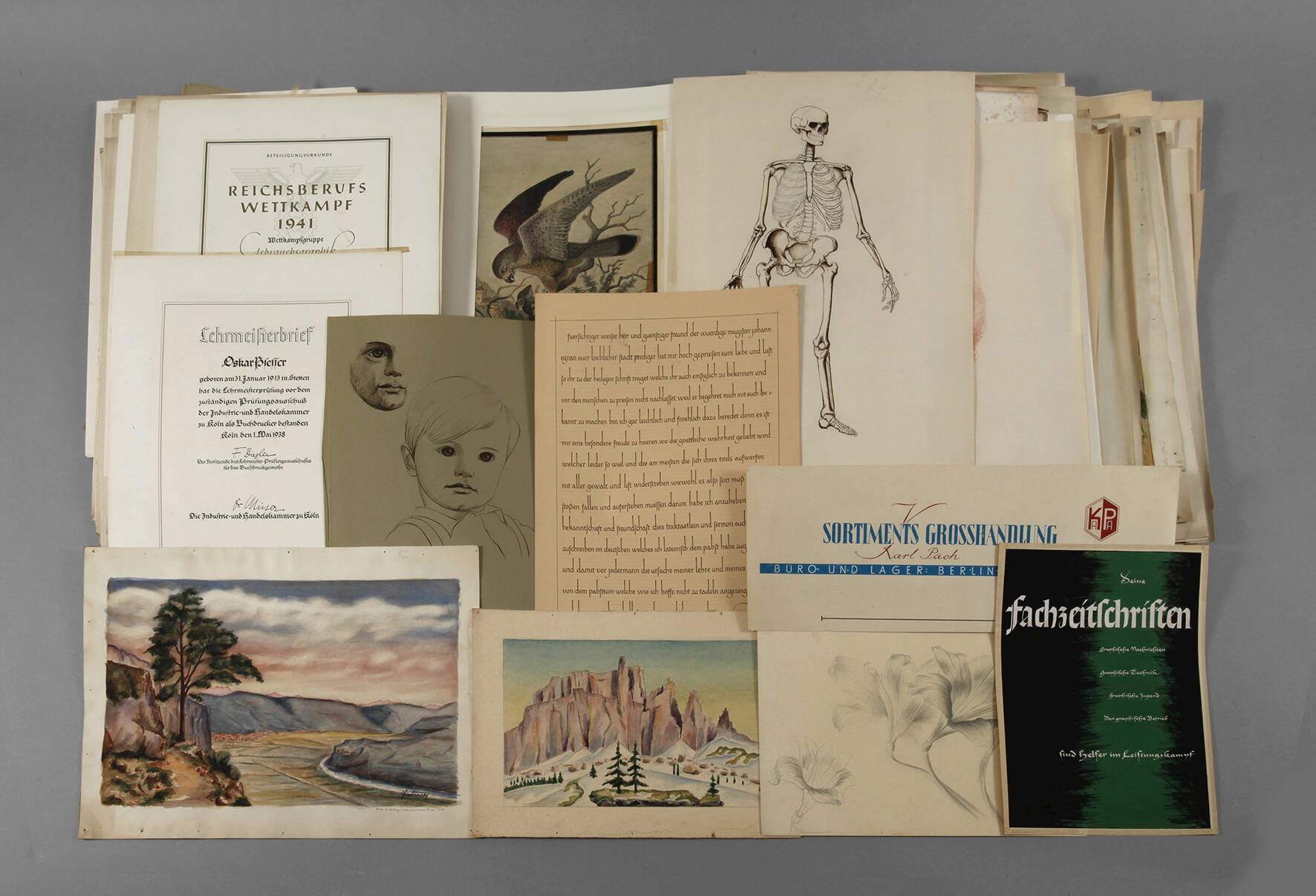 Teilnachlass Atelier Piotrowski/Berlin