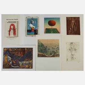 Walter Konschatzy, Die Kunst der Graphik