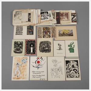 Umfangreiche Sammlung Kleingraphik