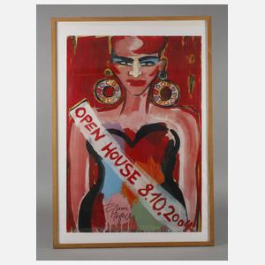 Elvira Bach, "Open House ..."