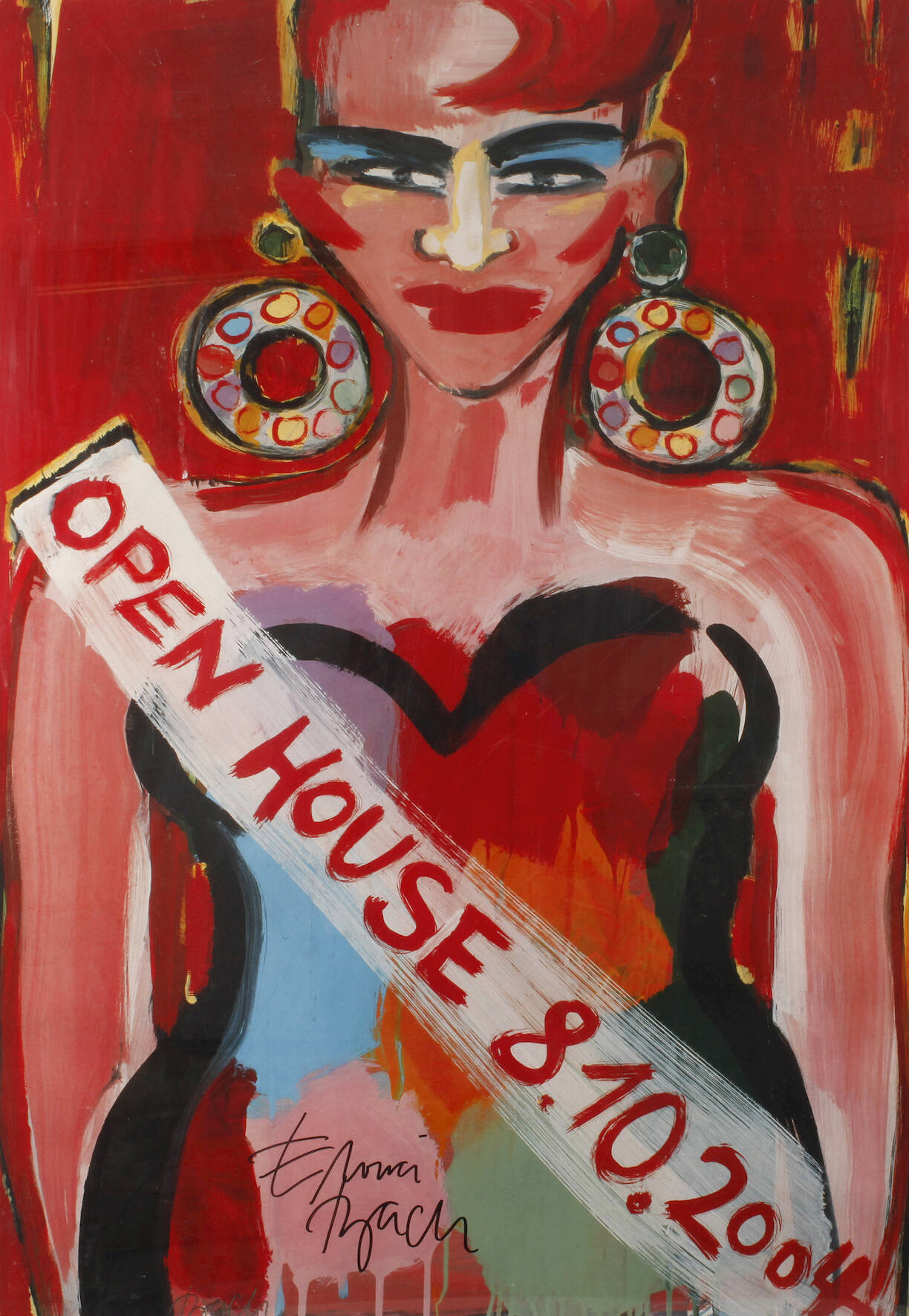 Elvira Bach, "Open House ..."