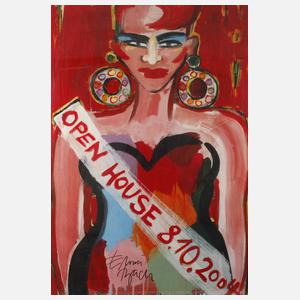 Elvira Bach, "Open House ..."