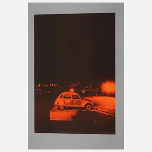 H. A. Schult, "Aktion 20.000 km: Der Start"