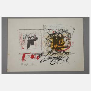 Hans Staudacher, Informelle Komposition