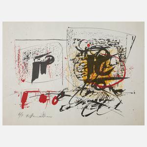 Hans Staudacher, Informelle Komposition