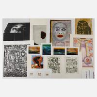 Umfangreiches Konvolut Graphik111