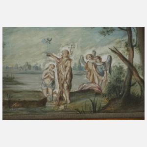 Martin Johann Kremser-Schmidt, attr., Taufe im Jordan