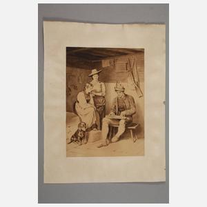 Elise Nees von Esenbeck, Der Zitherspieler