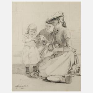 Ernst Albert Fischer-Cörlin, Katzenkinder