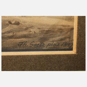 Th. Goetz, Die rasante Fahrt