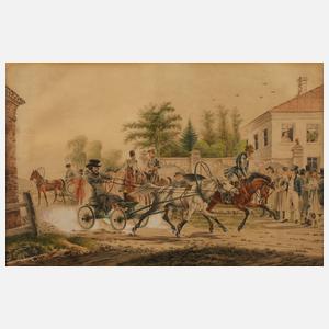 Th. Goetz, Die rasante Fahrt