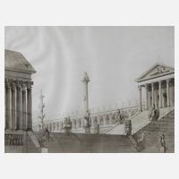 Blick auf einen römischen Palast111