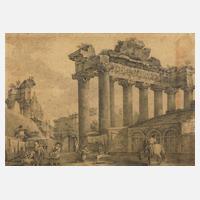 Ruine des Concordiatempels in Rom111
