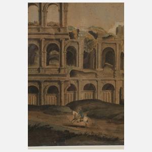 Amphitheater in der Landschaft