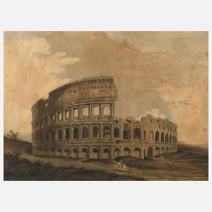 Amphitheater in der Landschaft