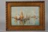 Beppe Ciardi, attr., Boote bei Venedig