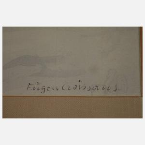 Eugen Croissont, Winterliche Landschaft