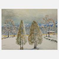 Eugen Croissont, Winterliche Landschaft111