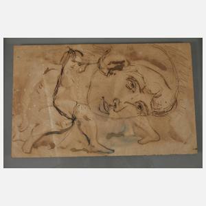 Prof. Arthur Degner, Zwei Frauenakte