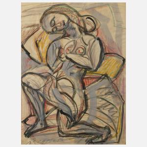 Arthur Degner, Expressiver Frauenakt