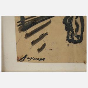 Prof. Arthur Degner, Zwei Zeichnungen