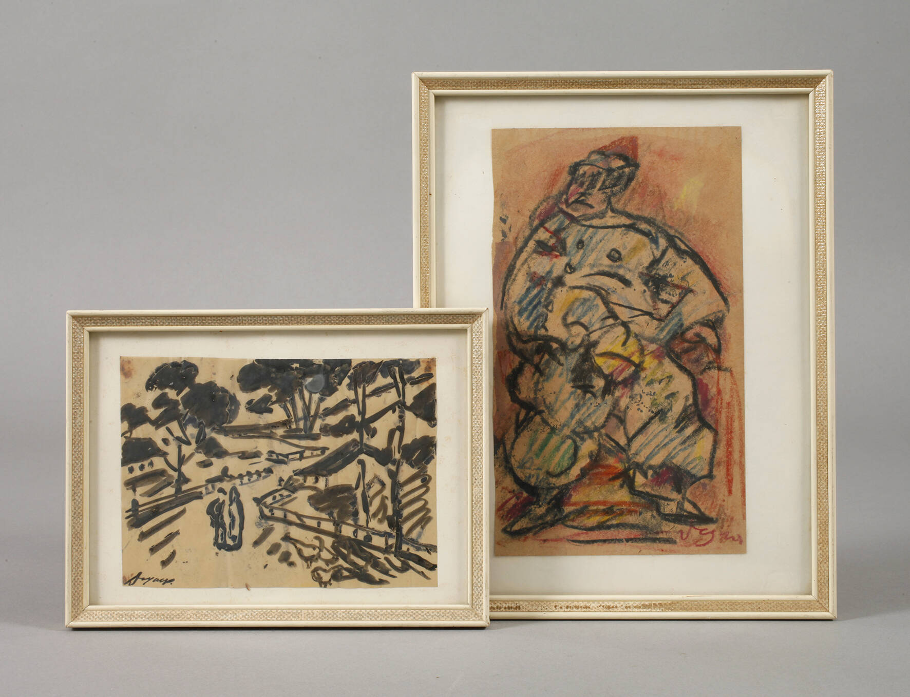 Prof. Arthur Degner, Zwei Zeichnungen