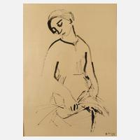 Georg Demmel, Sitzende junge Frau111